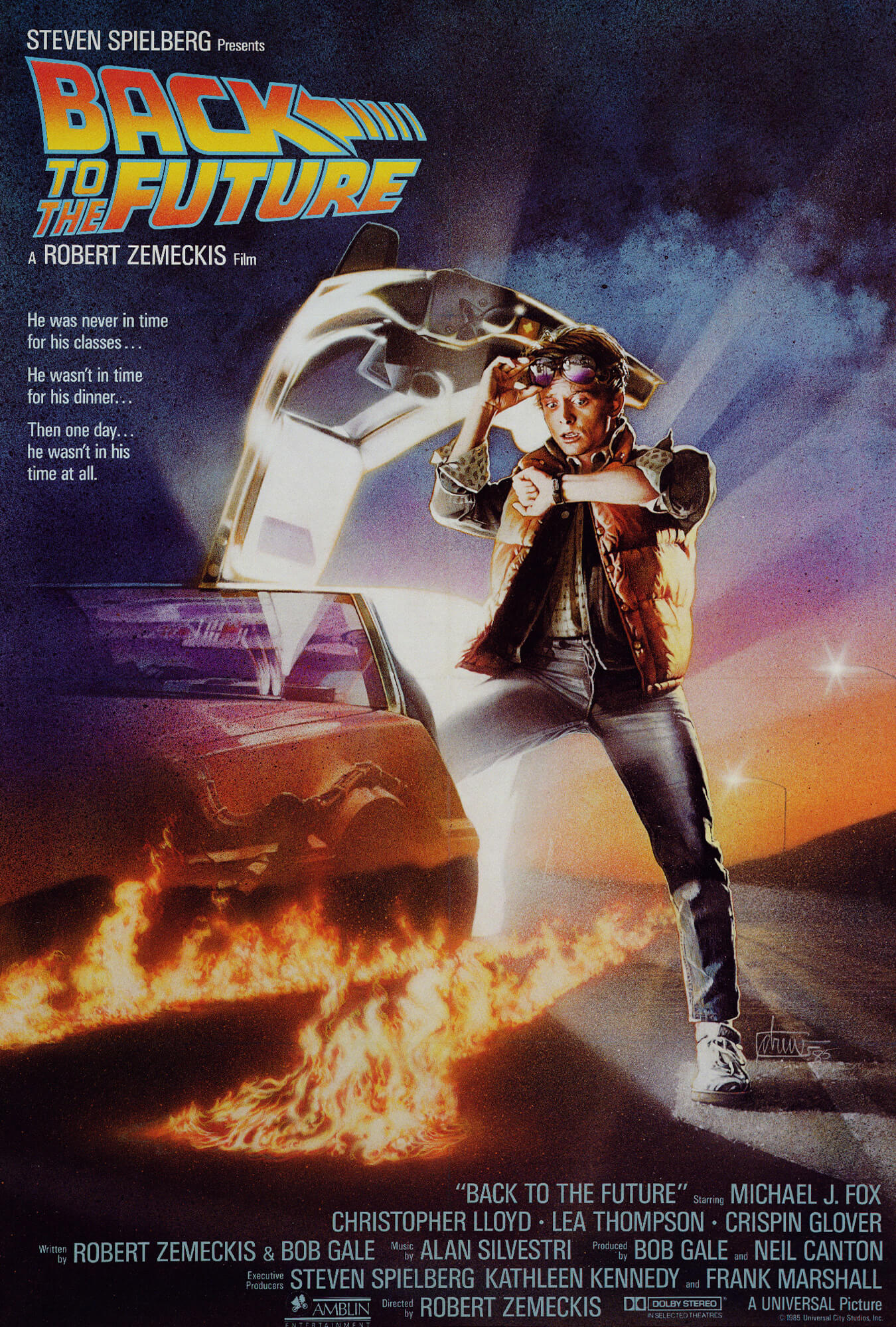 Back to the Future (1985) Movie Poster