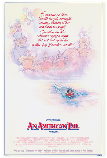 An American Tail (1986) Movie Poster