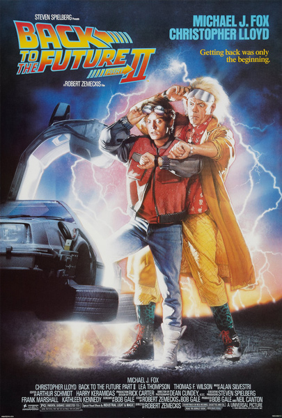 Back to the Future Part II (1989) Movie Poster