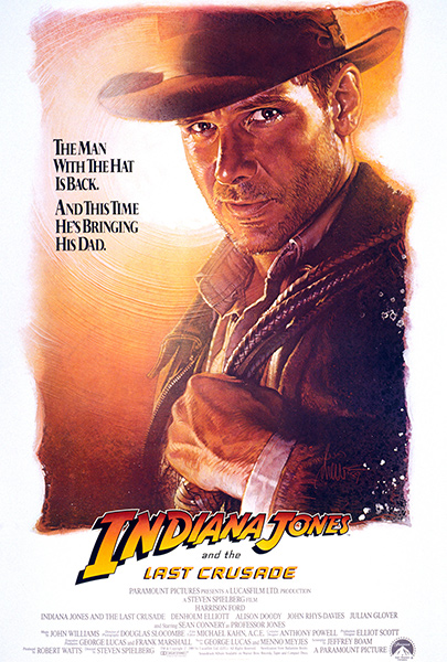 Indiana Jones and the Last Crusade (1989) Movie Poster