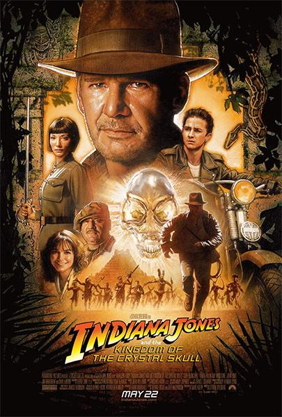 Indiana Jones and the Kingdom of the Crystal Skull (2008) Movie Poster