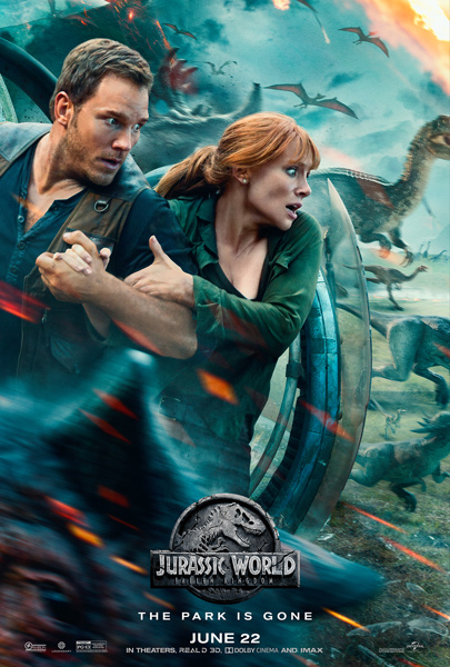 Jurassic World Fallen Kingdom (2018) Movie Poster