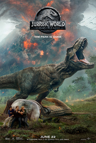Jurassic World Fallen Kingdom (2018) Movie Poster