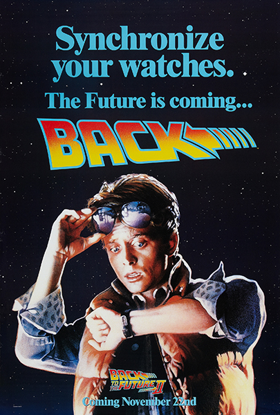 Back to the Future Part II (1989) Movie Poster