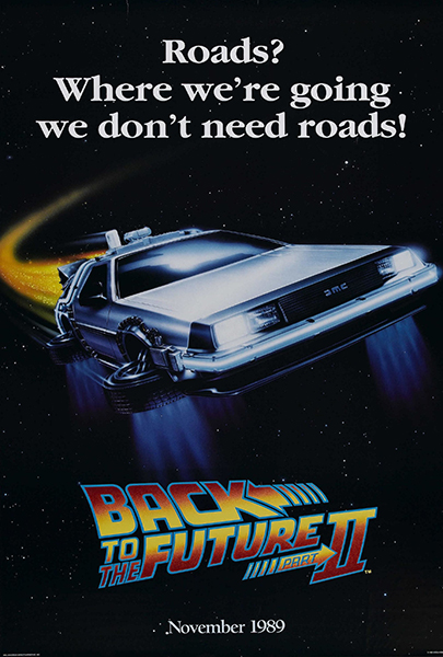 Back to the Future Part II (1989) Movie Poster