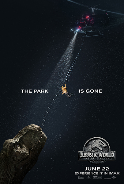 Jurassic World Fallen Kingdom (2018) Movie Poster