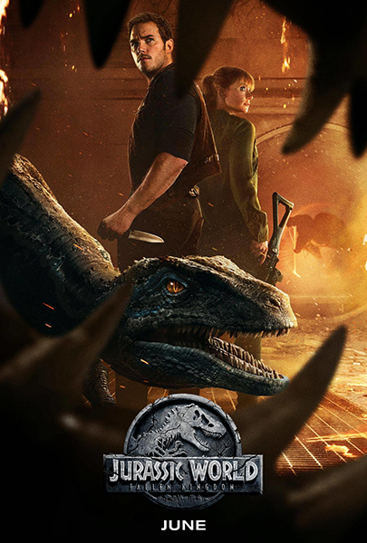 Jurassic World Fallen Kingdom (2018) Movie Poster