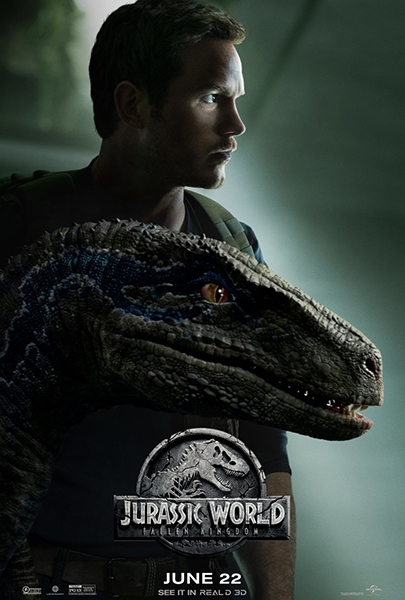 Jurassic World Fallen Kingdom (2018) Movie Poster