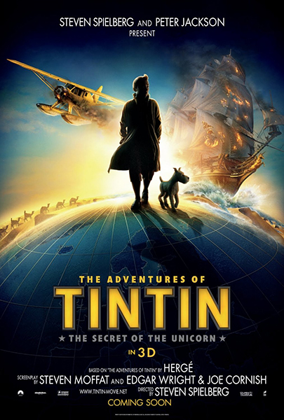 The Adventures of Tintin (2011) Movie Poster
