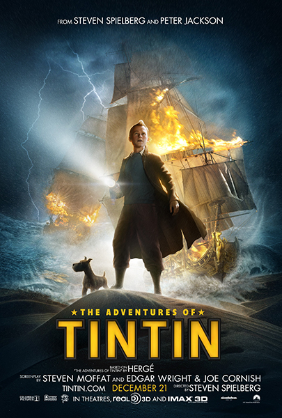 The Adventures of Tintin (2011) Movie Poster