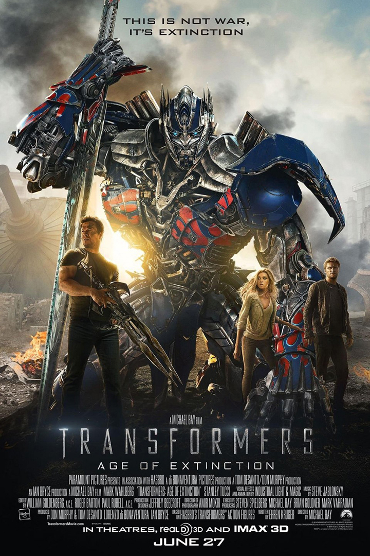 Transformers Age of Extinction (2014) Movie Poster