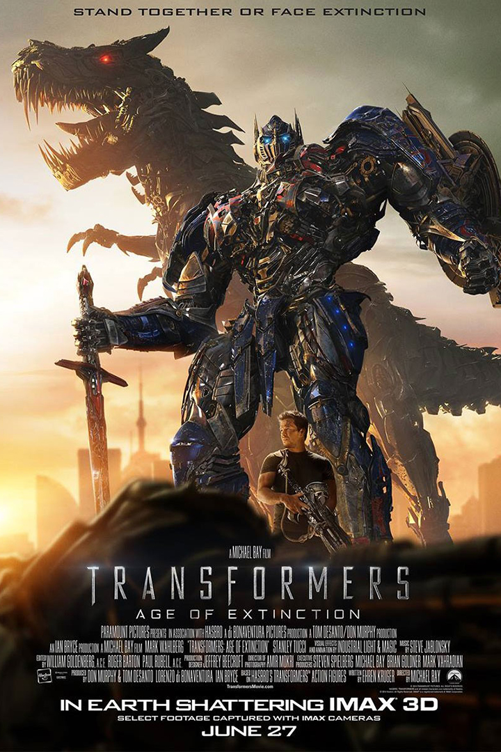 Transformers Age of Extinction (2014) Movie Poster