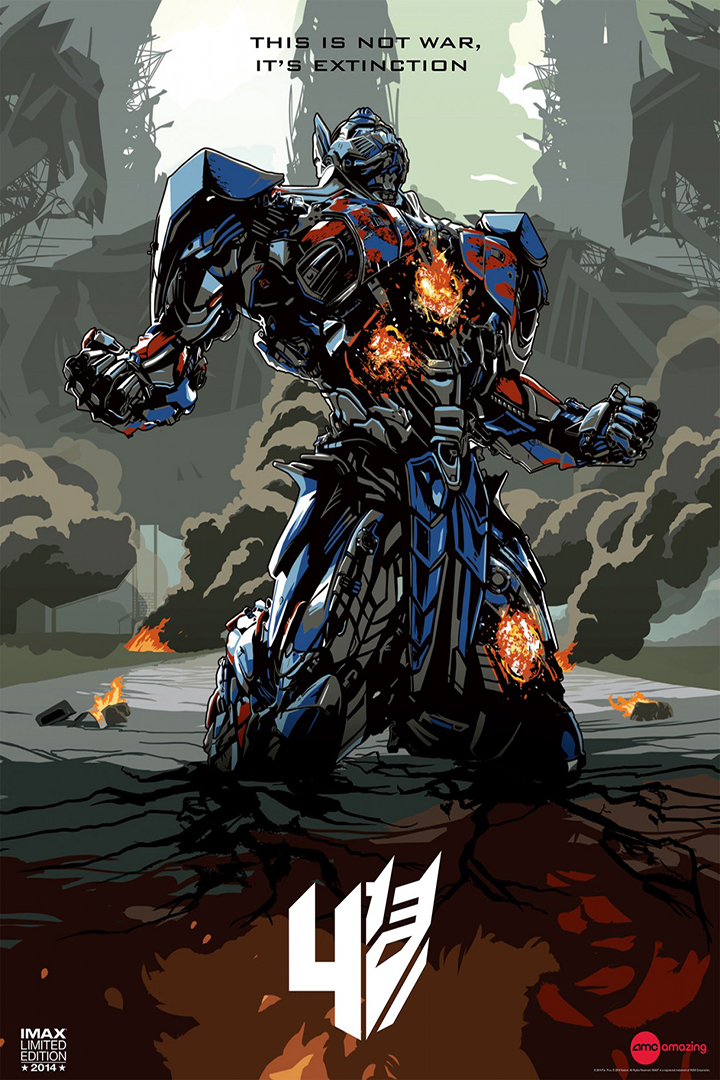 Transformers Age of Extinction (2014) Movie Poster