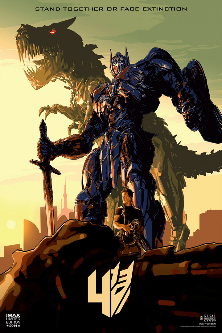 Transformers Age of Extinction (2014) Movie Poster
