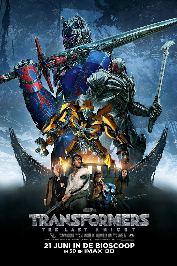 Transformers The Last Knight (2017) Movie Poster