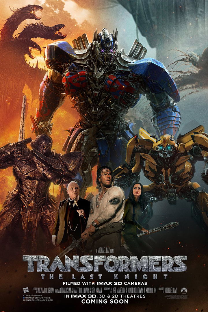 Transformers The Last Knight (2017) Movie Poster