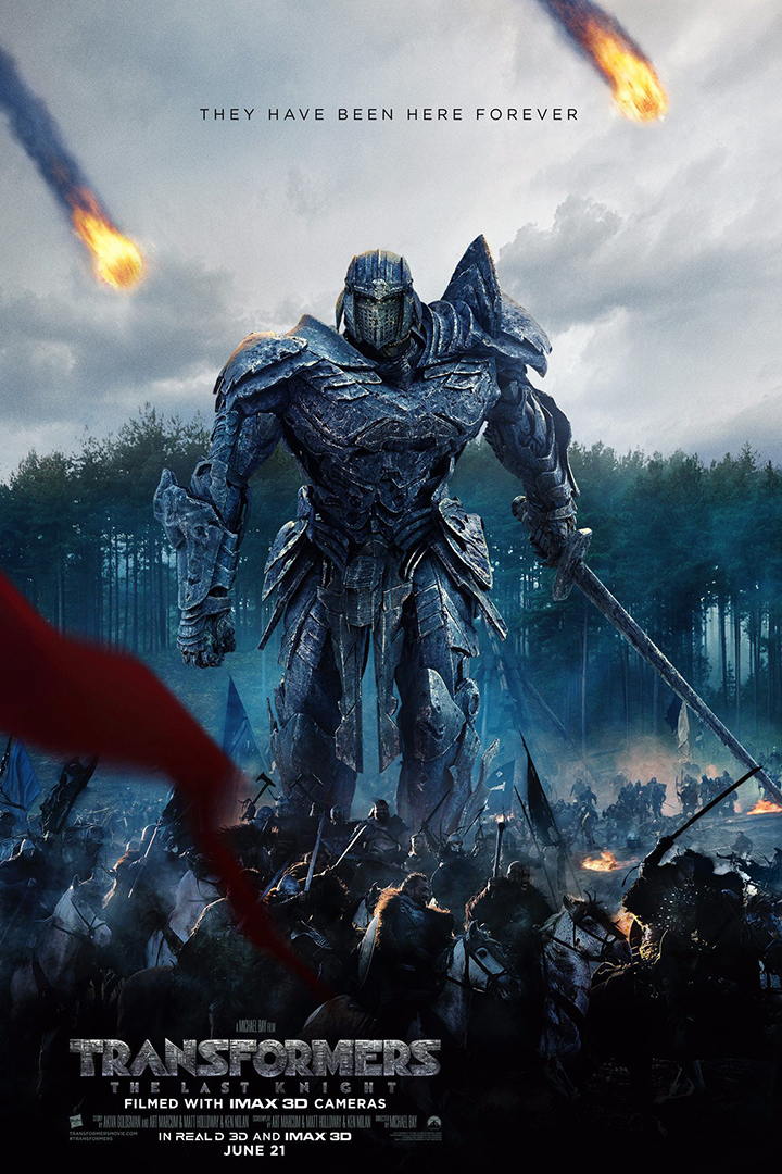 Transformers The Last Knight (2017) Movie Poster