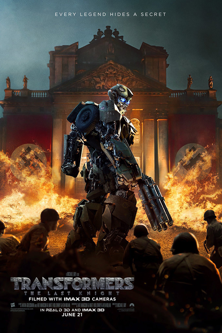 Transformers The Last Knight (2017) Movie Poster