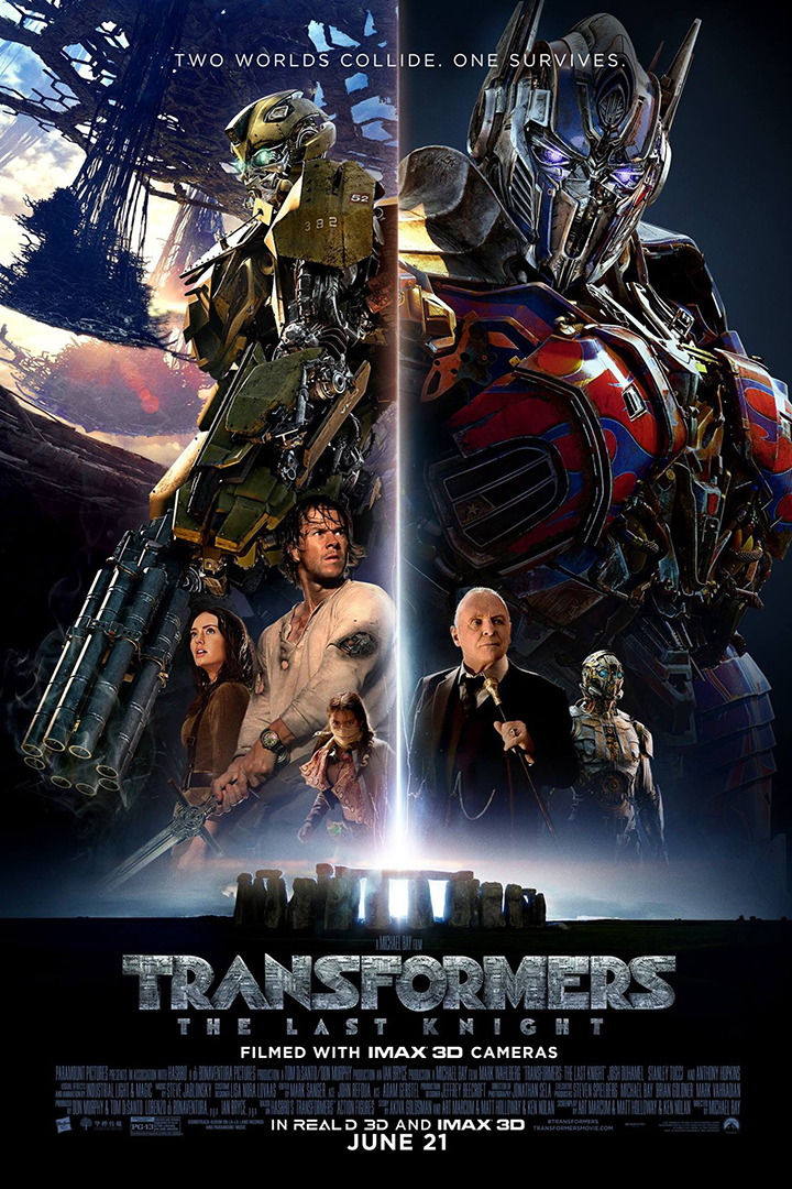 Transformers The Last Knight (2017) Movie Poster