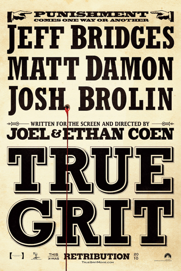 True Grit (2010) Movie Poster