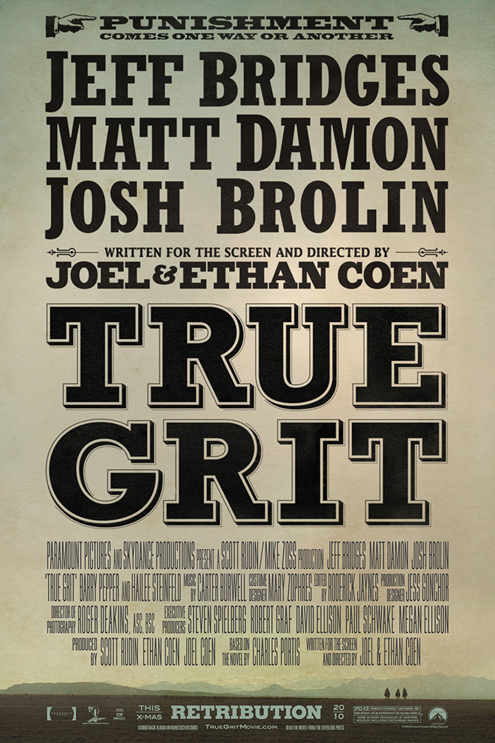 True Grit (2010) Movie Poster