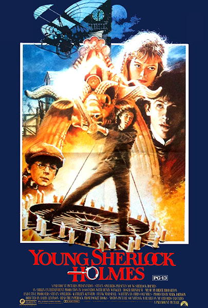 Young Sherlock Holmes (1985) Movie Poster
