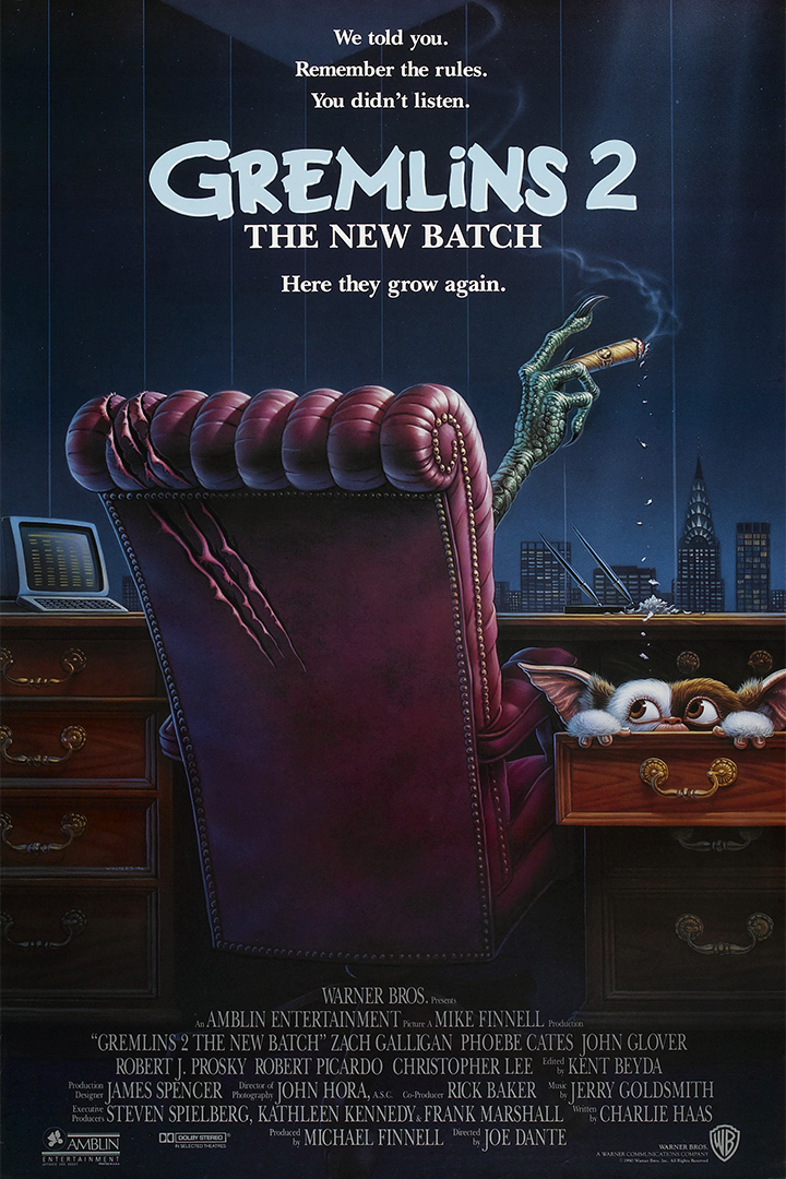 Gremlins 2 The New Batch (1990) Movie Poster