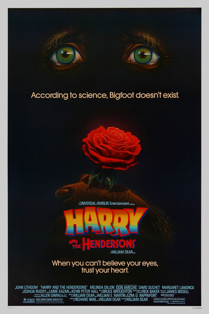Harry and the Hendersons (1987) Movie Poster