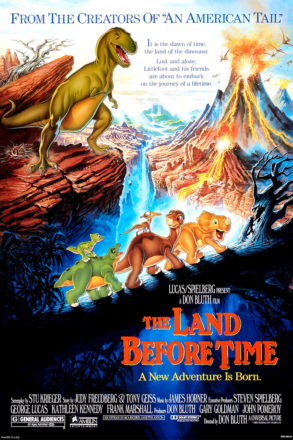 The Land Before Time (1988) Movie Poster