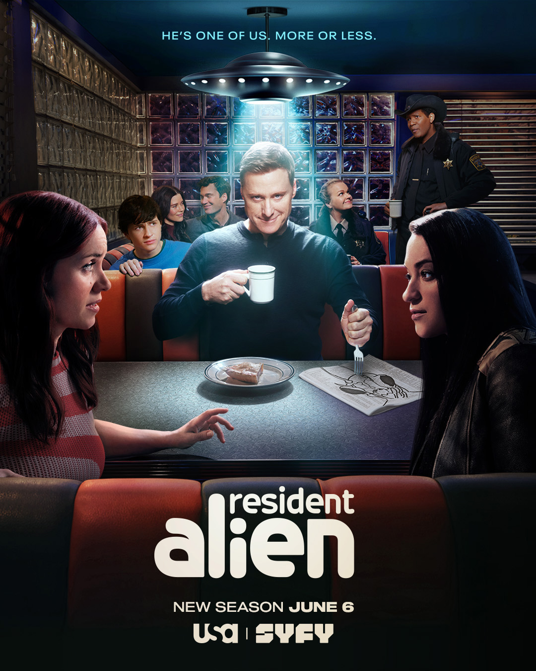 Resident Alien Poster