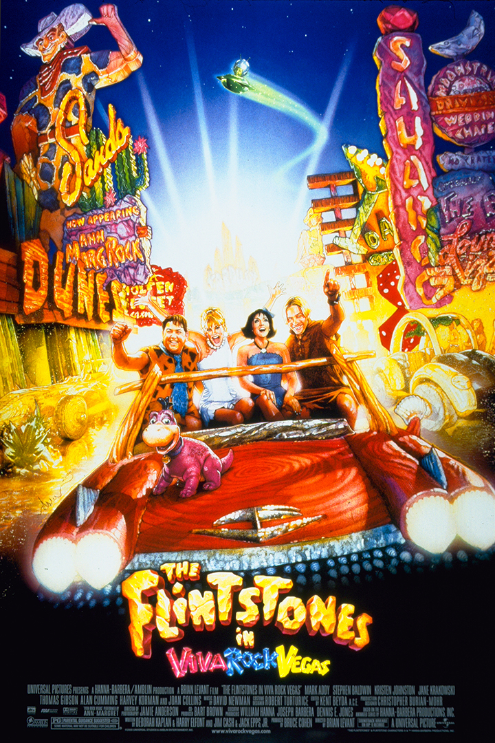 The Flintstones in Viva Rock Vegas (2000) Movie Poster