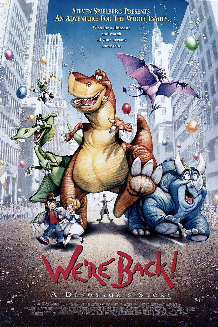We’re Back A Dinosaur’s Story (1993) Movie Poster