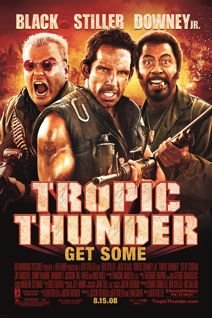 Tropic Thunder (2008) Movie Poster