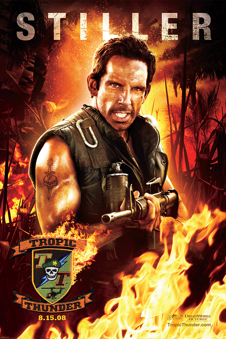 Tropic Thunder (2008) Movie Poster