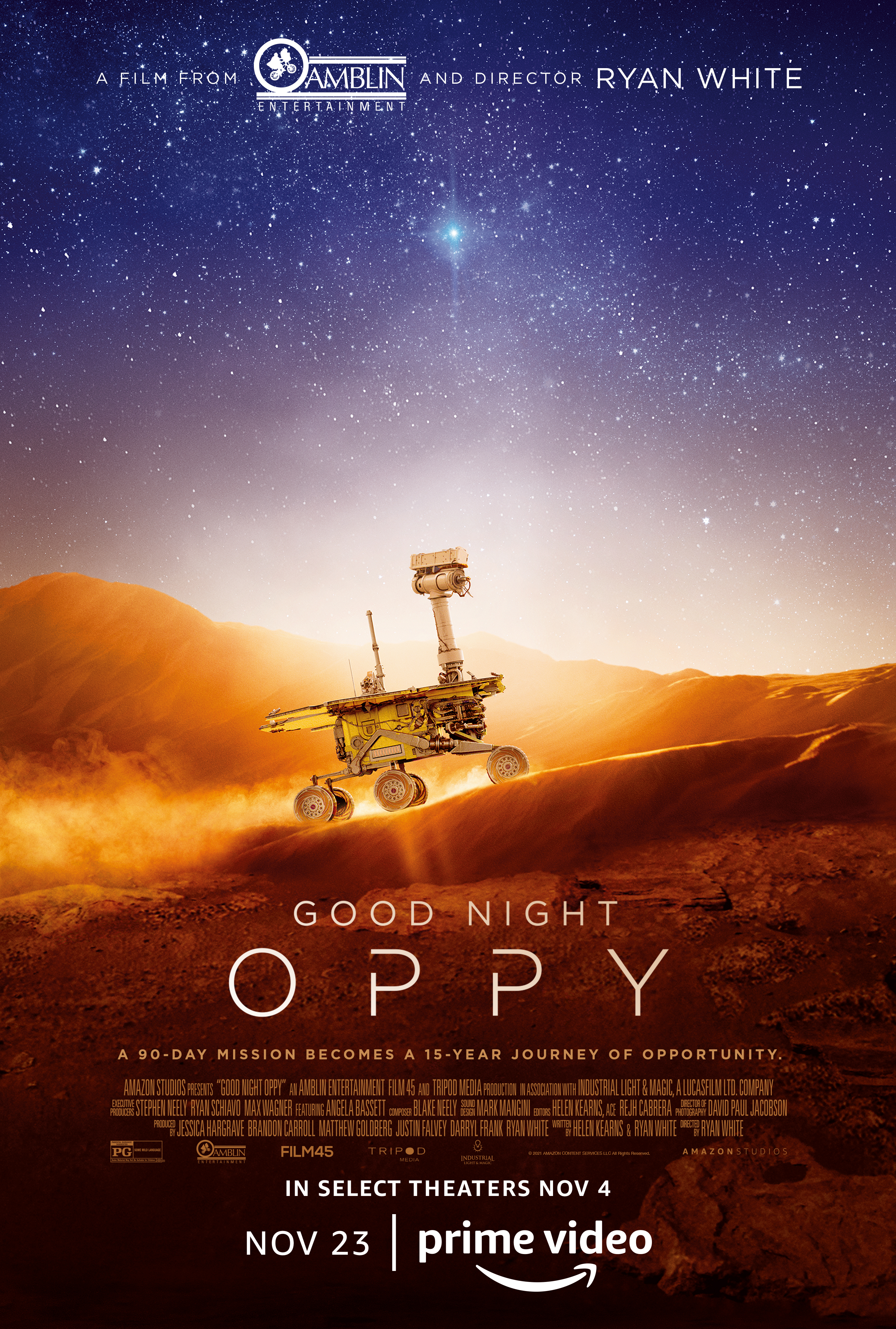 Good Night Oppy (2022) Movie Poster